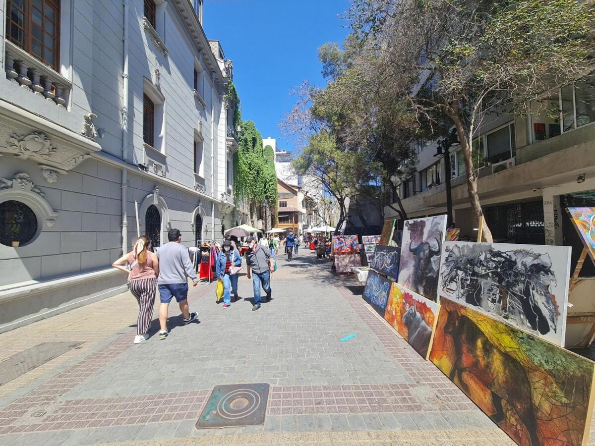 Oceana Suites Lastarria, En Cerro Santa Lucia Santiago Kültér fotó